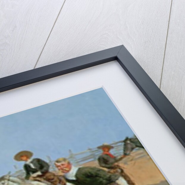 Turn Him Loose, Bill, c.1893 by Frederic Remington