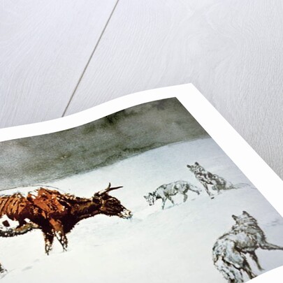 Waiting for the Chinook, 1887 by Charles Marion Russell