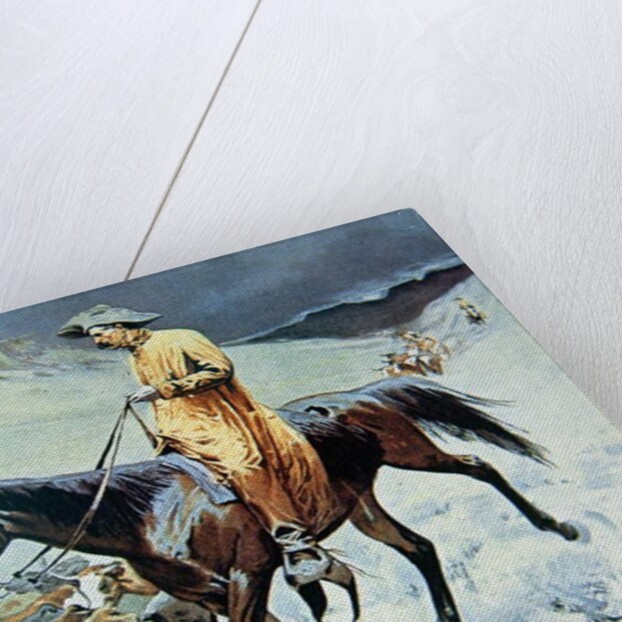 On The Trail by Frederic Remington