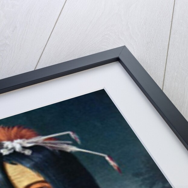 Native American Chief of the Cree people of Canada, 1848 by Paul Kane