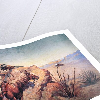 Apache Ambush by Frederic Remington