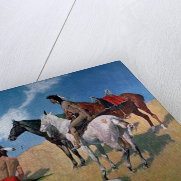 Smoke Signals by Frederic Remington