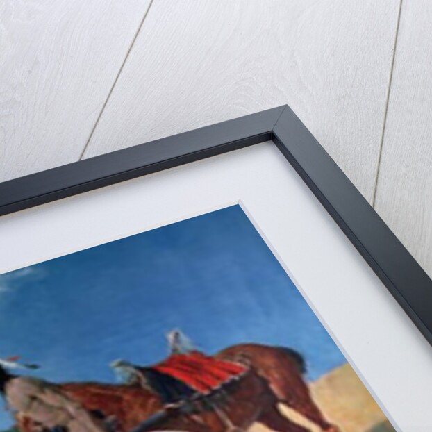 Smoke Signals by Frederic Remington