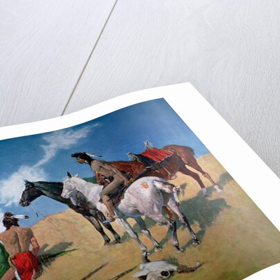 Smoke Signals by Frederic Remington