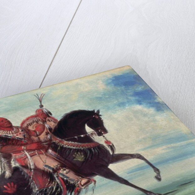 Chief Keokuk, 1834 by George Catlin