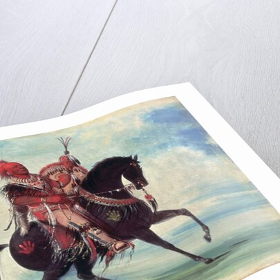 Chief Keokuk, 1834 by George Catlin