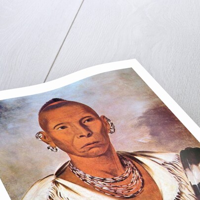 Black Hawk, 1832 by George Catlin