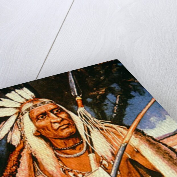 Iroquois Chief by Henry H. Cross