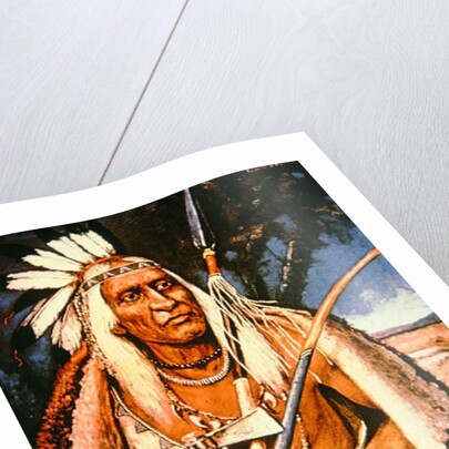 Iroquois Chief by Henry H. Cross