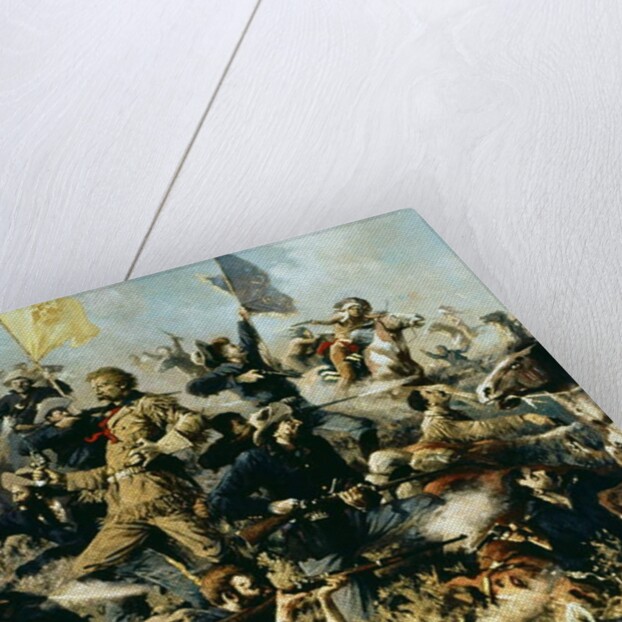 Battle of Little Bighorn, 25th June 1876 by Edgar Samuel Paxson