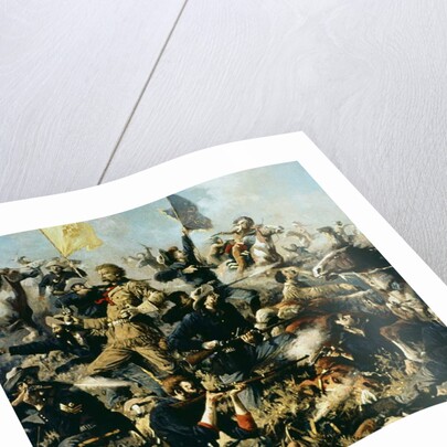 Battle of Little Bighorn, 25th June 1876 by Edgar Samuel Paxson