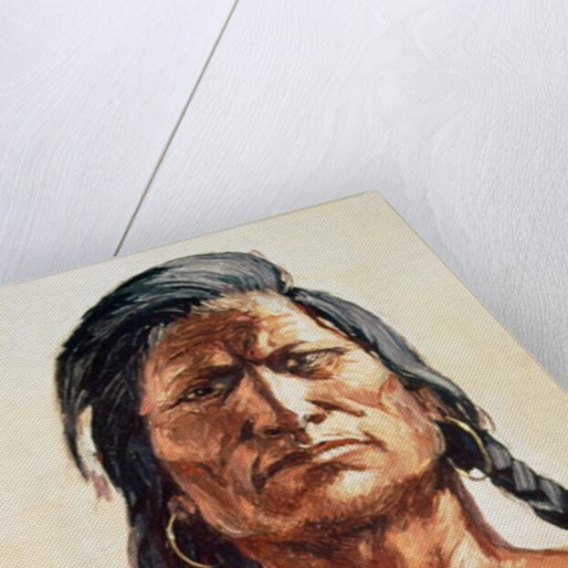 Shoshone Tribesman, 1899 by Charles Marion Russell