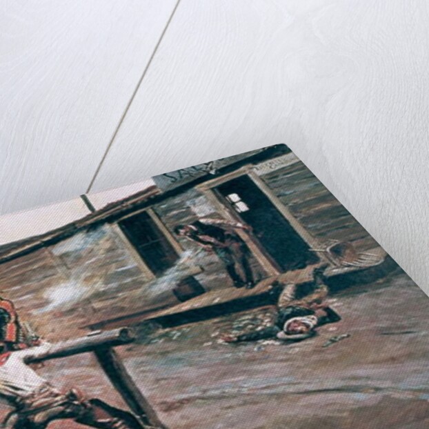 Death of a Gambler by Charles Marion Russell