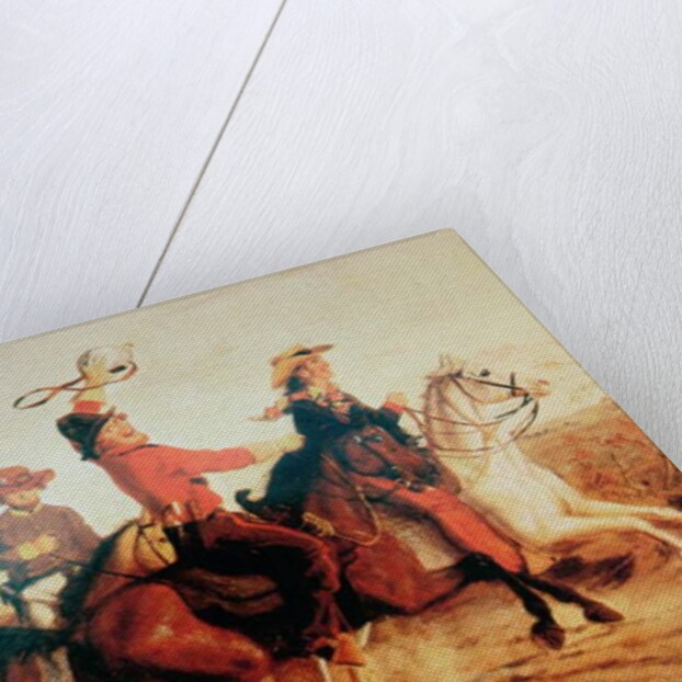 Terry's Texas Rangers, c.1845 by Carl von Iwonski