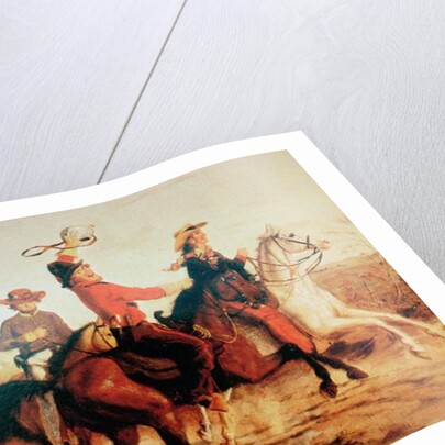 Terry's Texas Rangers, c.1845 by Carl von Iwonski