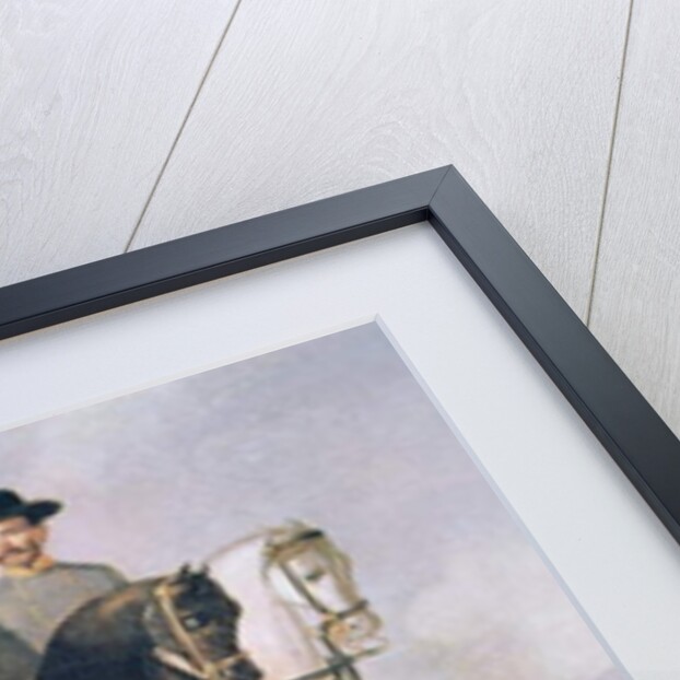 President of the Confederate States during the American Civil War, with his generals by American School