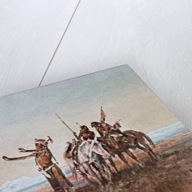 Invocation to the Sun, 1922 by Charles Marion Russell