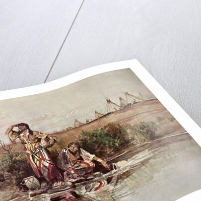 Our Warriors Return, 1895 by Charles Marion Russell