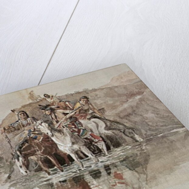 Native American 'War Party' by Charles Marion Russell