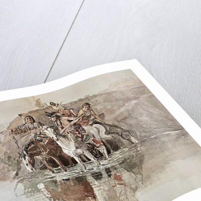 Native American 'War Party' by Charles Marion Russell