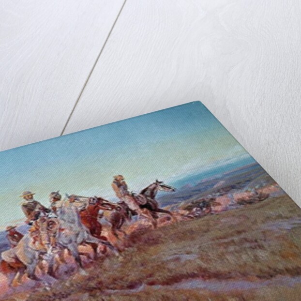 Riders of the Open Range by Charles Marion Russell