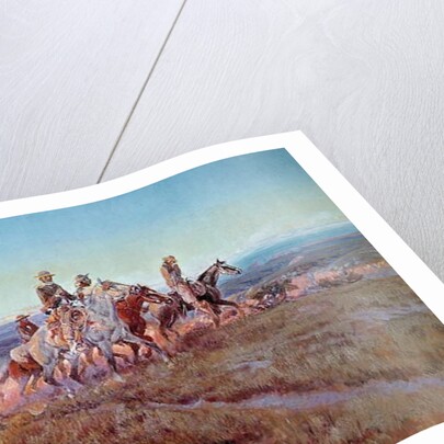 Riders of the Open Range by Charles Marion Russell