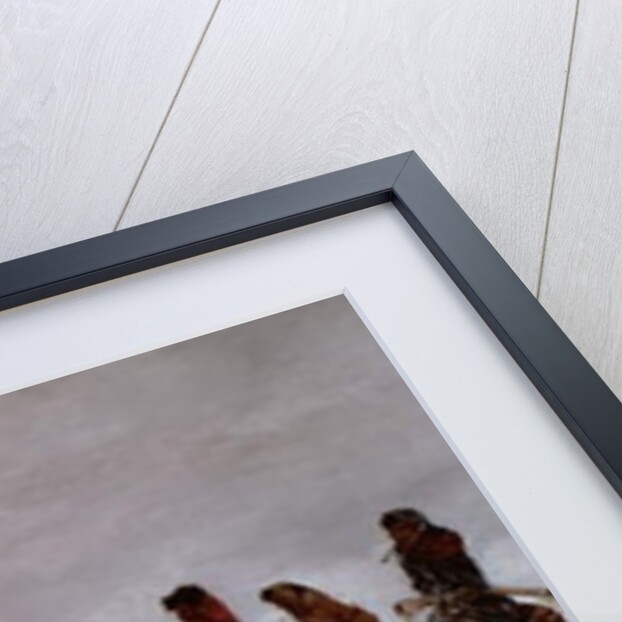 Lost in a Snow Storm - We Are Friends 1888 by Charles Marion Russell