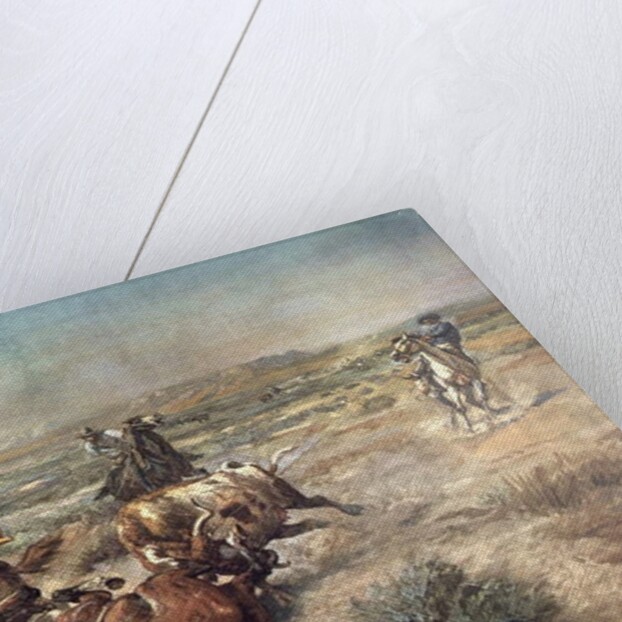 The Strenuous Life, 1901 by Charles Marion Russell