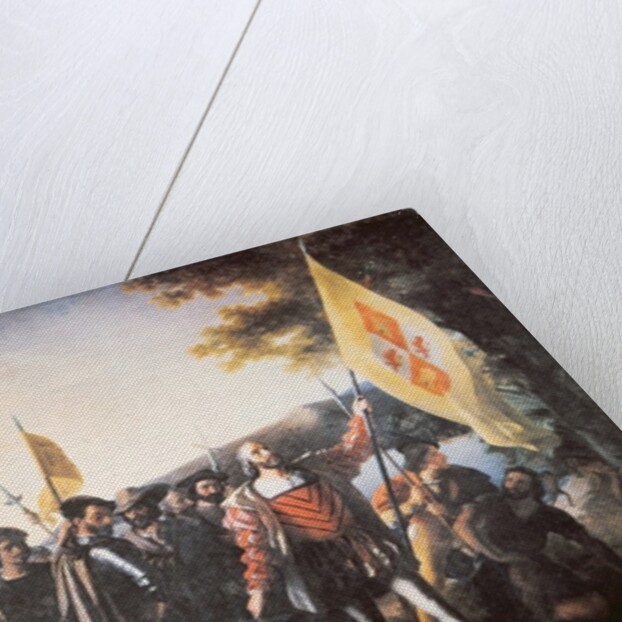 The Landing of Columbus in America in 1492 by John Vanderlyn