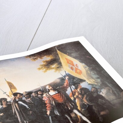 The Landing of Columbus in America in 1492 by John Vanderlyn