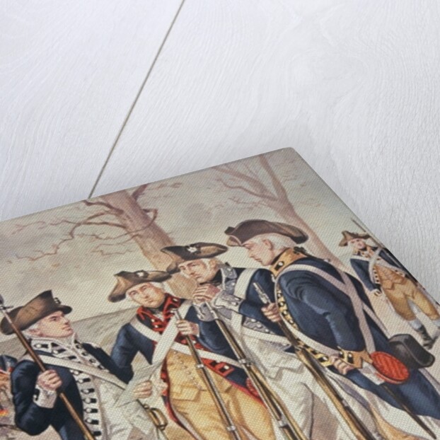 Infantry uniforms of the Continental Army of 1779-83 by Henry Alexander Ogden