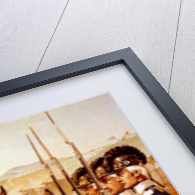 Marquis de Lafayette inspecting his command of Light Infantry in 1782 by Henry Alexander Ogden