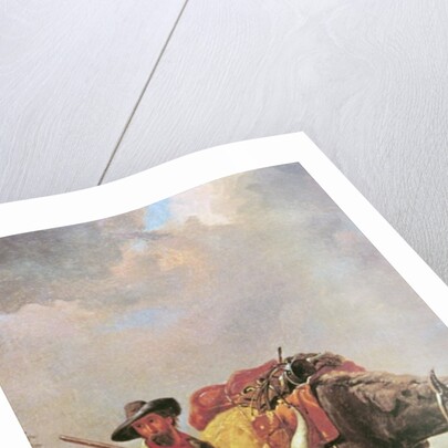 Fur Trapper Crossing the Mountains by William Tylee Ranney