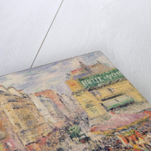 La Rue de Clignancourt, 1925 by Gustave Loiseau