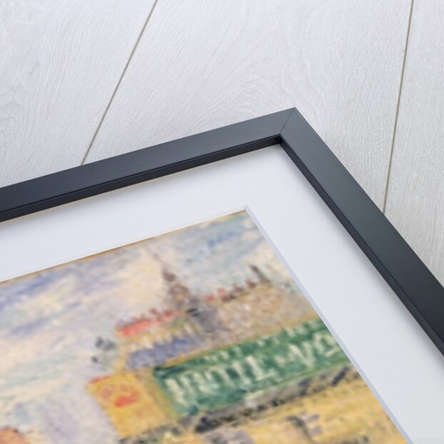 La Rue de Clignancourt, 1925 by Gustave Loiseau