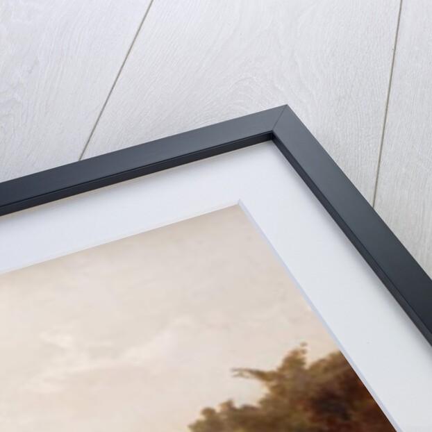 Landscape with Trees and Houses, 1890s by Thomas Worthington Whittredge