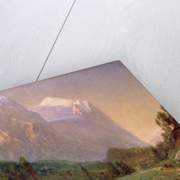 Sunrise on the Wetterhorn, 1858 by Thomas Worthington Whittredge