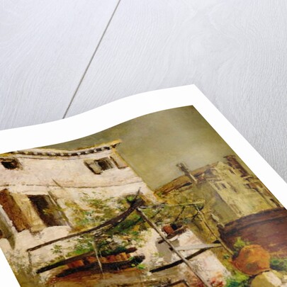 A Venetian Scene, 1877 by John Henry Twachtman