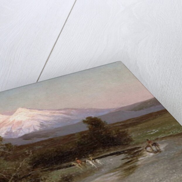 Sierra Blanca at Sunset Looking East from Palmilia, New Mexico, 1894 by Edward Hill