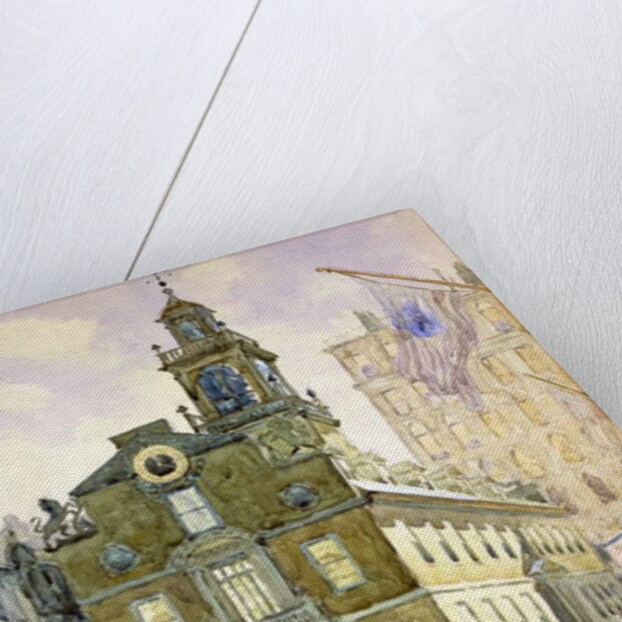 The State House from Park Street, Boston by James Kinsella