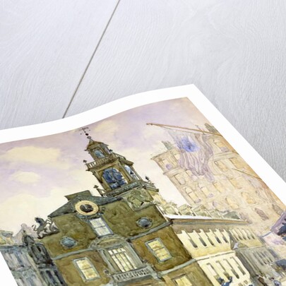 The State House from Park Street, Boston by James Kinsella