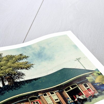 The Train Station, Autumn by Stephane Poulin