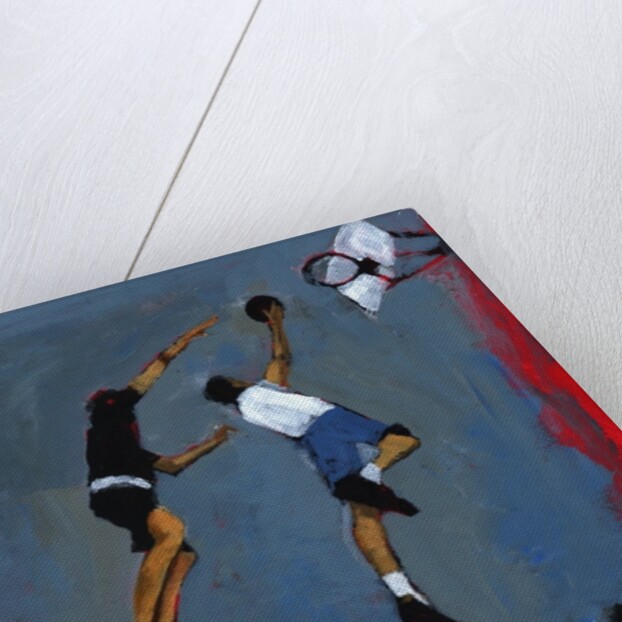 Basketball players, 2009 by Paul Powis
