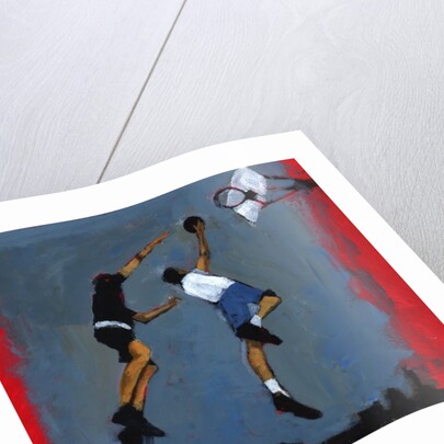 Basketball players, 2009 by Paul Powis