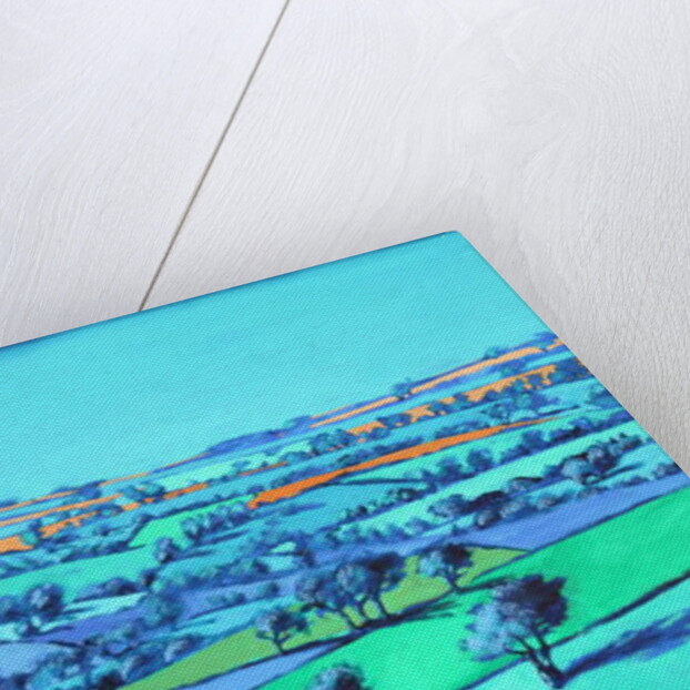 Blue landscape by Paul Powis