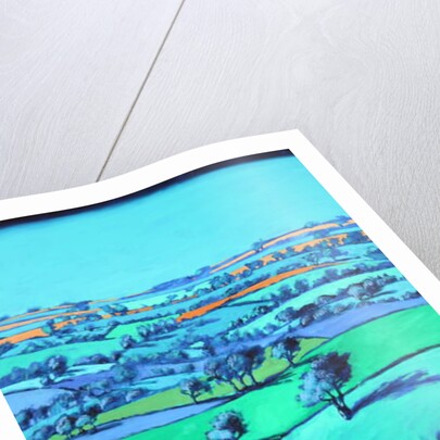 Blue landscape by Paul Powis