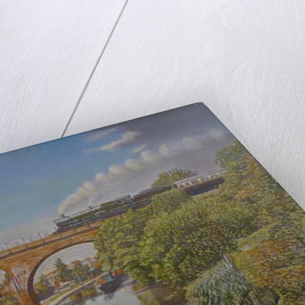 Train Crossing, 2008 by Kevin Parrish