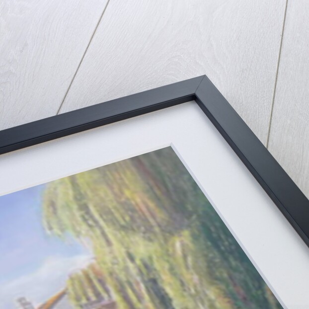 Woman hauling butty boat, 2008 by Kevin Parrish