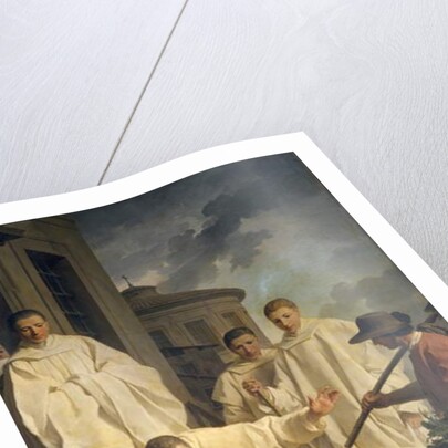 The miracle of St Benedict, 1744 by Pierre Subleyras