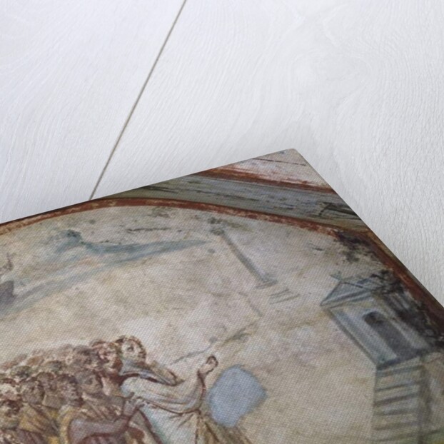 The Raising of Lazarus, Catacombs of Via Latina, Rome by Roman Roman